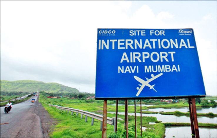 CIDCO demolishes illegal chawls built on core airport area in Panvel