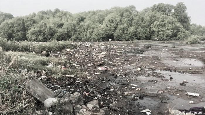 Uran’s Panje wetlands once again under debris