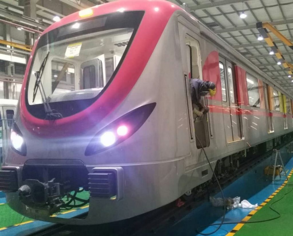 Final 8 train sets for Navi Mumbai Metro Phase-1 delivered to CIDCO