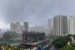 Kharghar rains: Monday brings in decent showers of rain