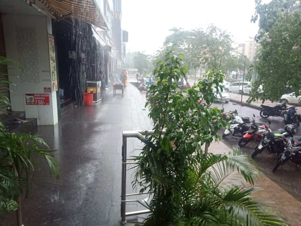 Navi Mumbai rains: Rainy start for the week