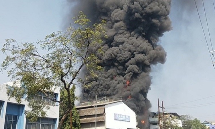 Major fire at Taloja MIDC chemical unit engulfs three units, doused after 7 hours