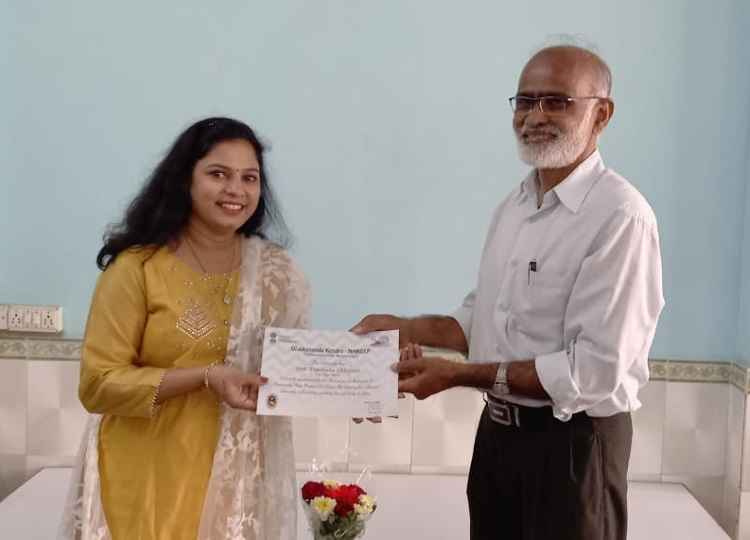 Ayush Mantralaya appreciates Kharghar Yoga Instructor Darshana Chhipani