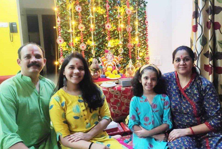 Humble Ganesh Utsav celebrations in Navi Mumbai Homes