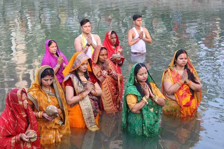 Ulwe residents celebrated Chhat Puja 2021 with great fervor