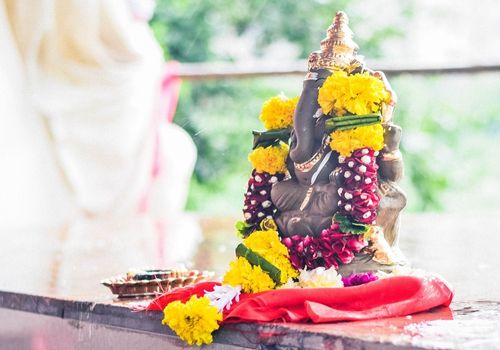 Some Kharghar families did opt for Eco-friendly Ganesh idols